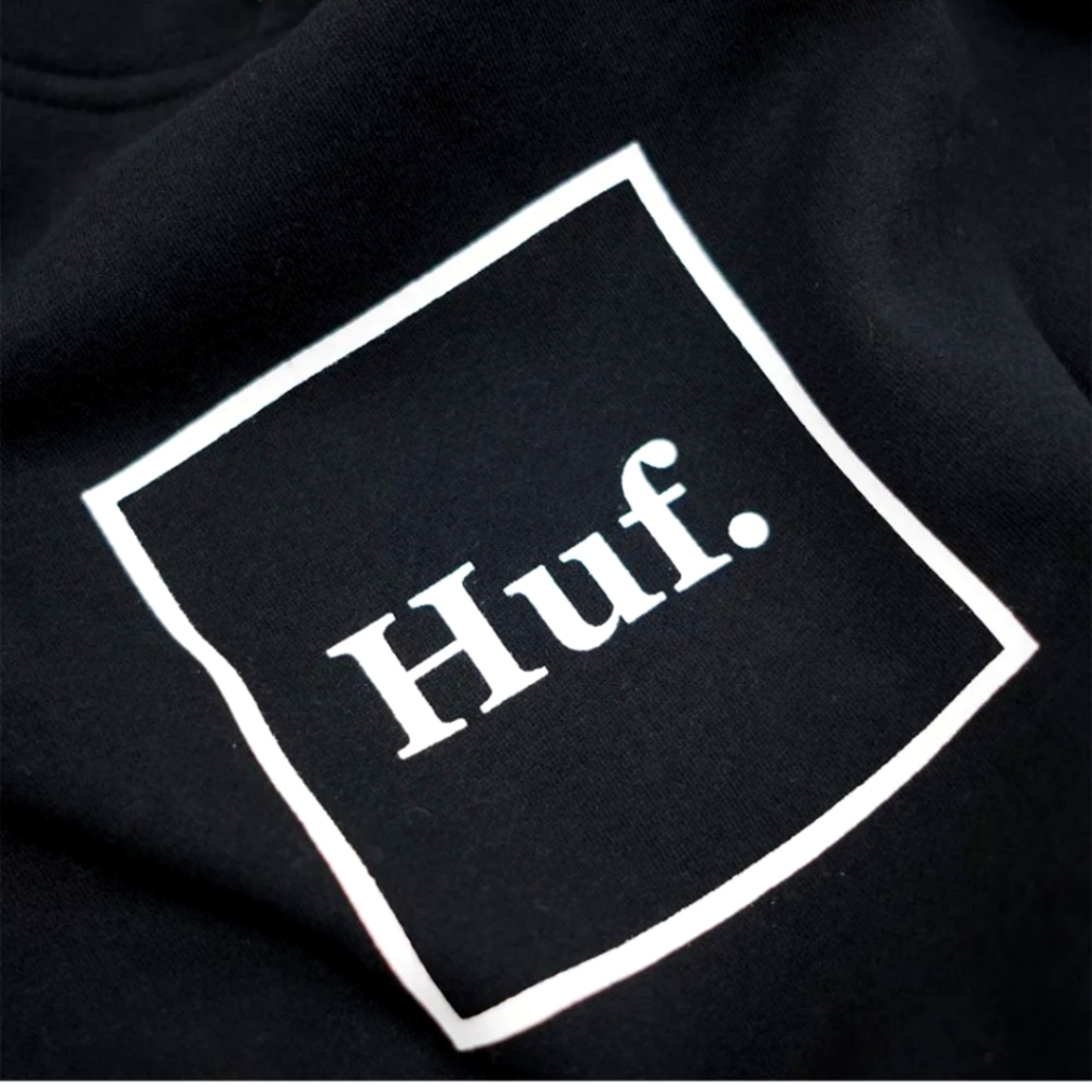 NWT Men's HUF Box Logo Hoodie - Picture 4 of 13